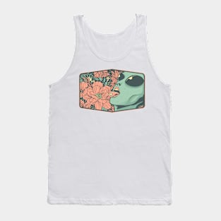 Alien smiley Tank Top